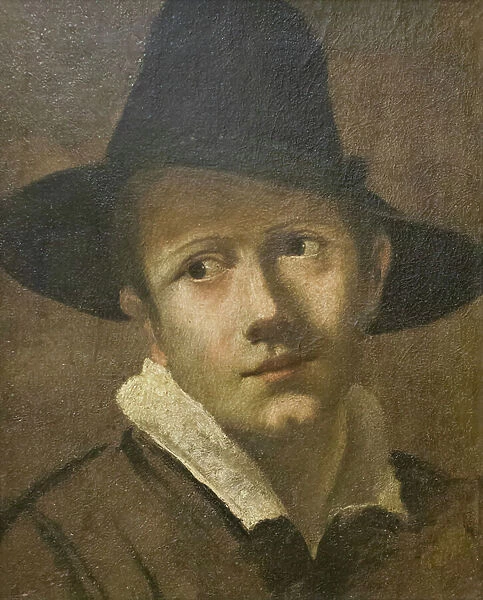 Portrait of a young man (oil on canvas)