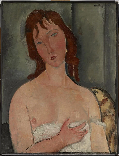 Portrait of a Young Woman, 1916-1919 (oil on canvas)