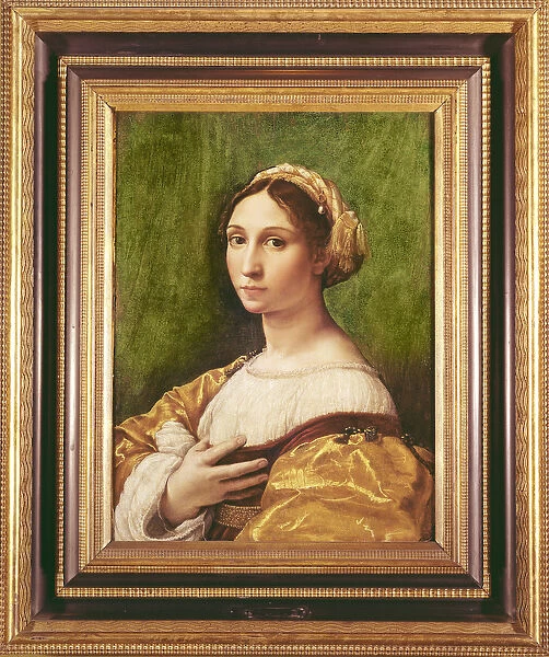 Portrait of a Young Woman (oil on canvas)