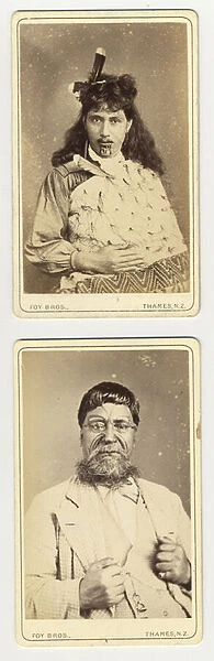 Portraits, c. 1880 (albumen print)