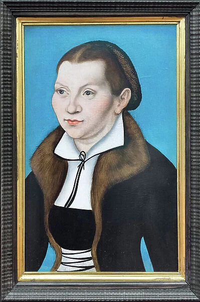 Portraits of Katharina von Bora, 1529, (oil on panel)
