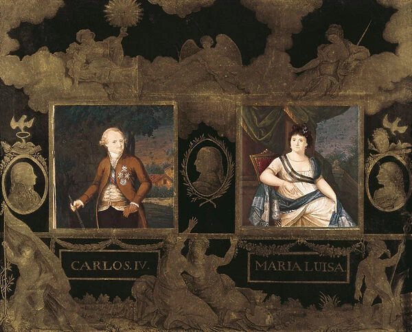 Portraits of King Charles IV (Carlos) of Spain (1748-1819