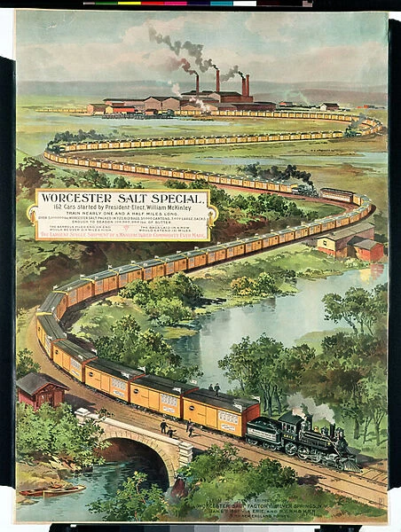 Poster advertising the Worcester Salt Special