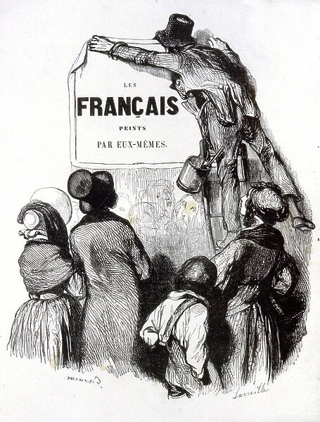 Poster Gluer, 1839-1842 (illustration)
