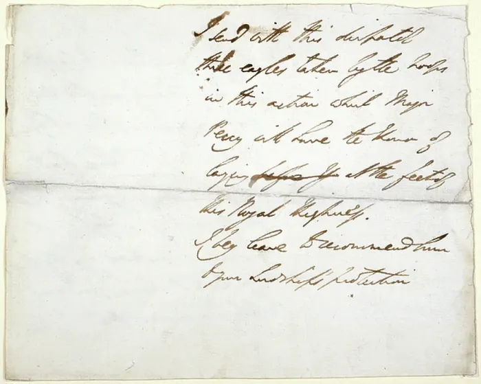 Framed Print : Postscript to Waterloo Despatch Framed Print : Postscript to Waterloo Despatch