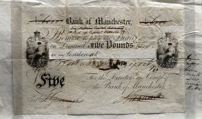 Framed Print : Five Pound Banknote Framed Print : Five Pound Banknote
