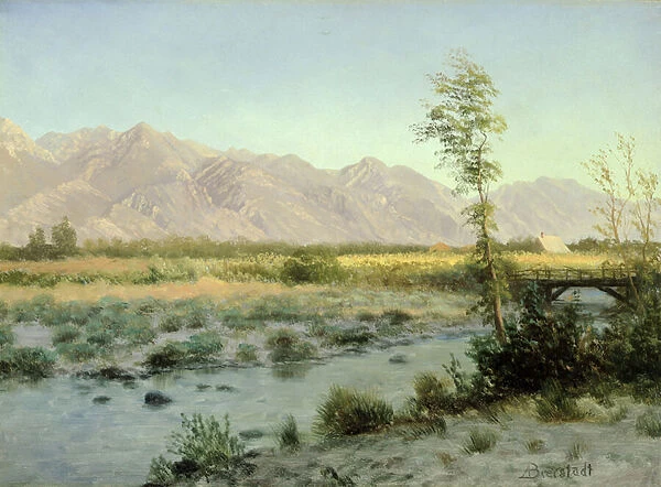 Prairie Landscape (oil on board)
