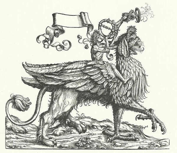 Preco, Herald of Triumph (engraving)