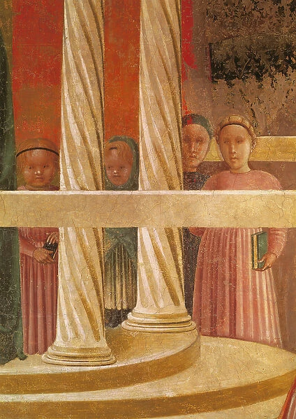 The Presentation of Mary in the Temple, 1433-34 (fresco) (detail)