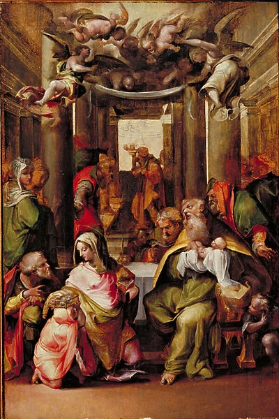 The Presentation in the Temple, c. 1567 (oil on panel)