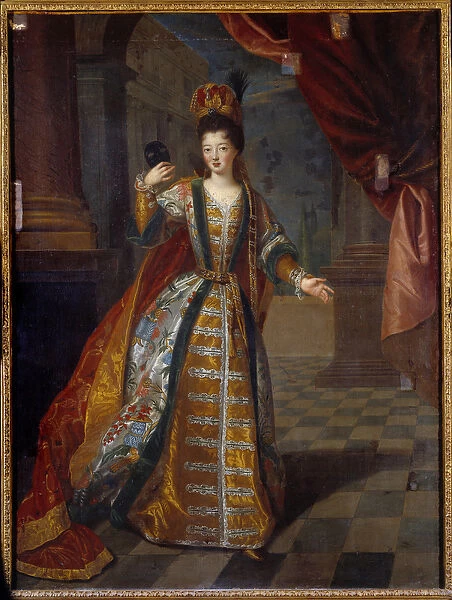 Presumptuous portrait of Mademoiselle de Nantes (Louise Francoise de Bourbon 1673-1743)