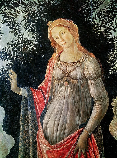 Primavera, detail of Venus, c. 1478 (tempera on panel)