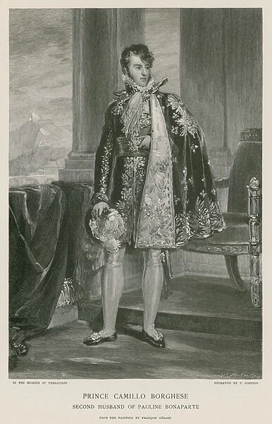 Prince Camillo Borghese (engraving)