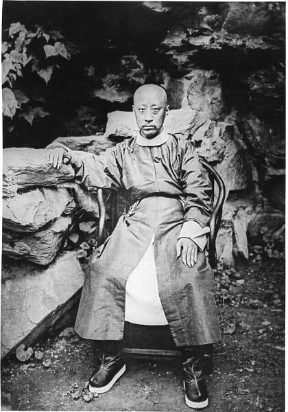 Prince Kung, c. 1872 (b  /  w photo)