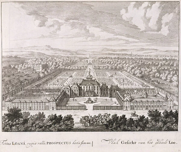 A princely palace, from Admirandorum Quadruplex Spectaculum