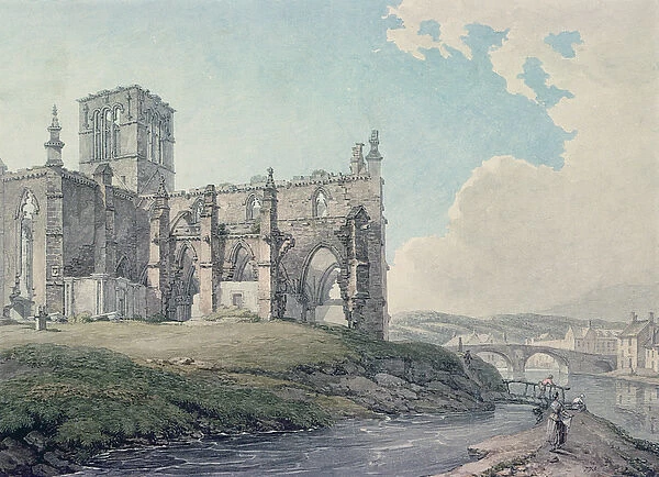 Prior Church, Haddington, 1786 (w  /  c on paper)