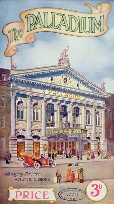 Framed Print : Programme Cover for The Palladium, c.1912 Framed Print : Programme Cover for The Palladium, c.1912