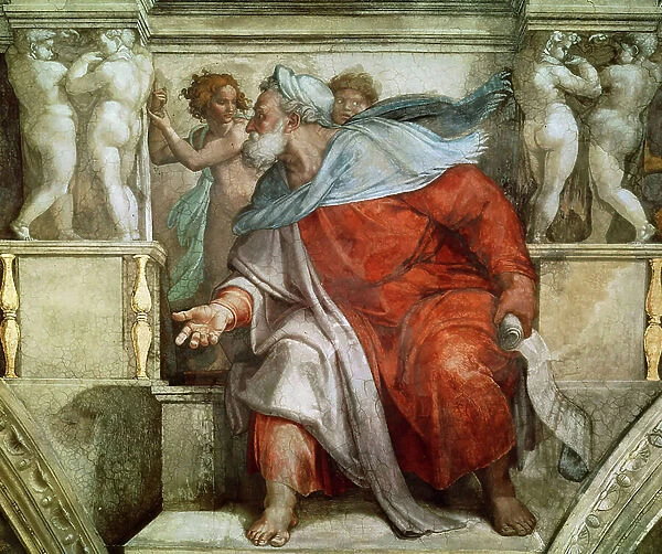 Prophet Ezekiel, 1508-12 (fresco)