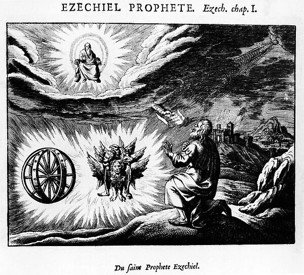 The prophet Ezekiel - in 'The History of the Old and New Testament'