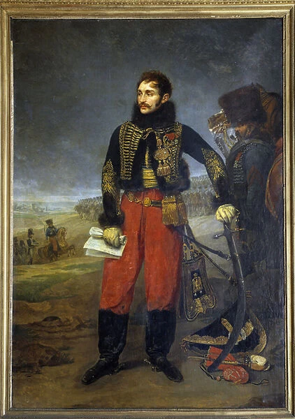 Prussia Campaign: 'Portrait en pied du Comte de Lasalle