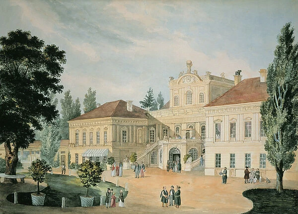Pulawy Palace, 1842 (w  /  c on paper)