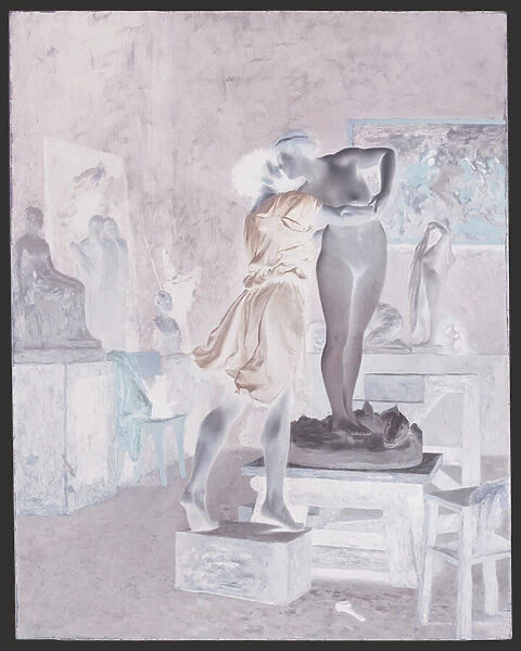Pygmalion and Galatea, 1890 (oil on canvas)