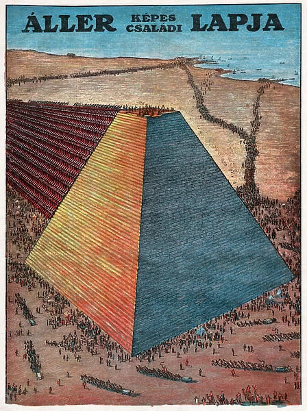 Pyramid of Cheops. 1927 (engraving)