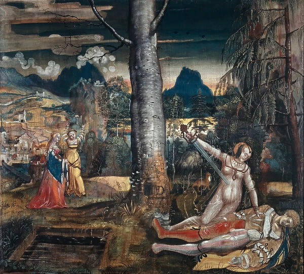 Pyramus and Thisbe, c. 1513-14 (mixed media on canvas)