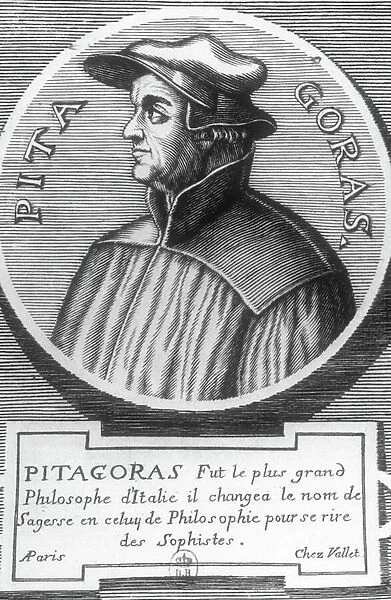 Pythagoras of Samos (engraving)
