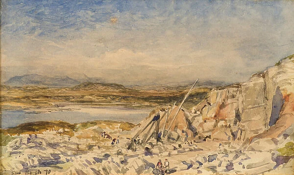 A Quarry, 1870 (w  /  c)