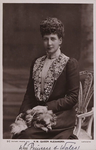 Queen Alexandra (b  /  w photo)