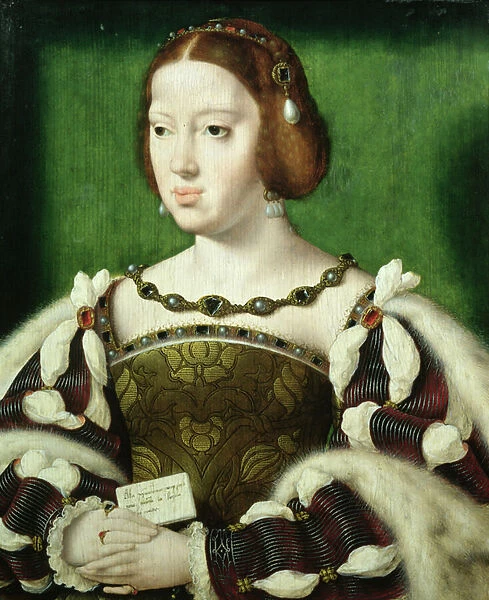 Queen Eleanor of France (tempera on panel)