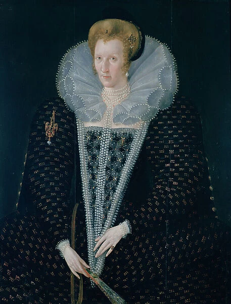 Queen Elizabeth I (1533-1603) (oil on canvas)