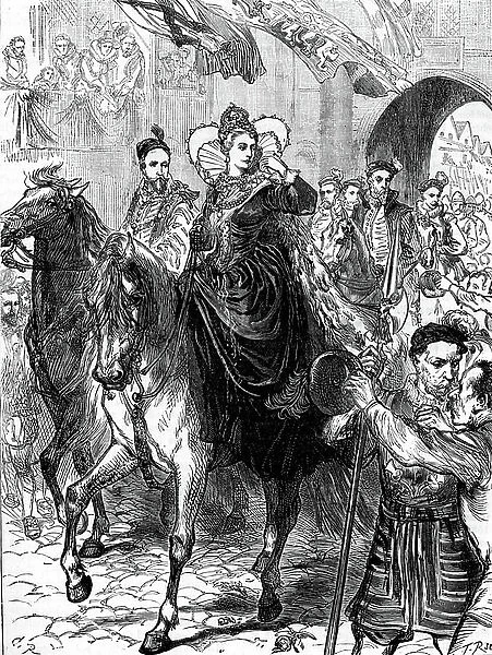 Queen Elizabeth I enters London, 23 December 1558