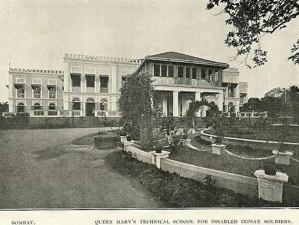 Queen Mary´s technical school, Bombay , c1900s (photo)