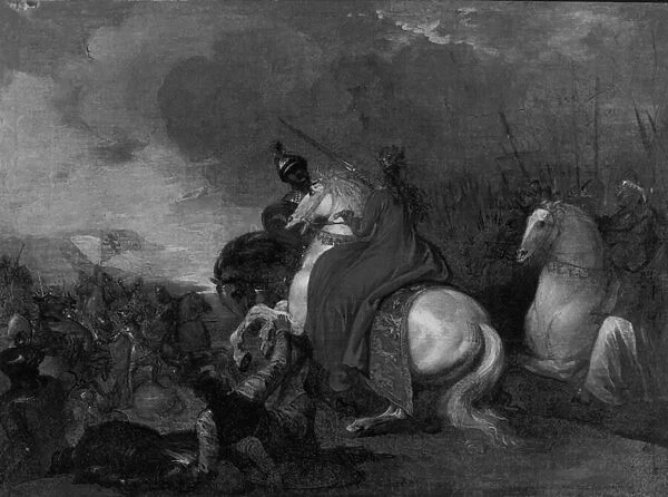 Queen Philippa at the Battle of Nevilles Cross, c. 1789 (oil on canvas)