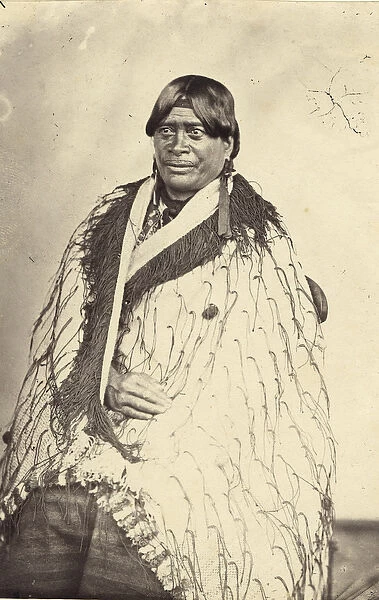 Queen of Tairoa, c. 1860 (albumen print)