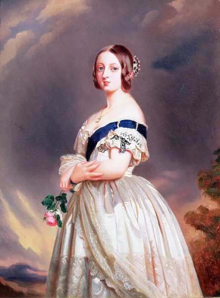 Queen Victoria (1819-1901) 1842 (oil on canvas)