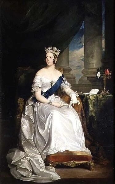 Queen Victoria, 1843 (and detail 60267)
