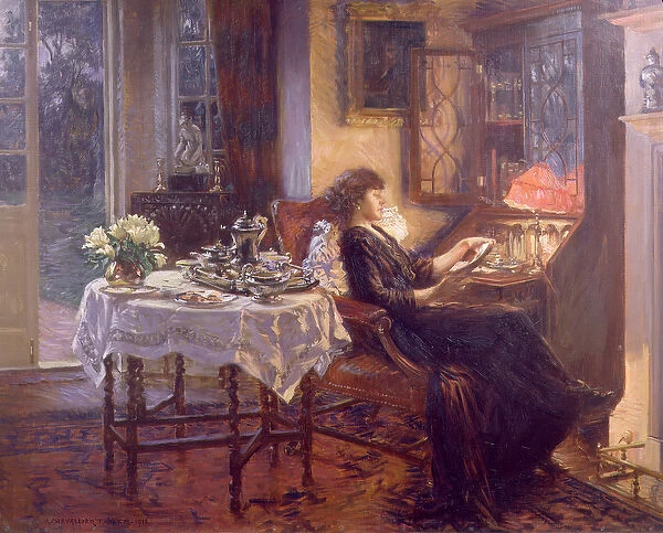 The Quiet Hour, 1913 (oil on canvas)