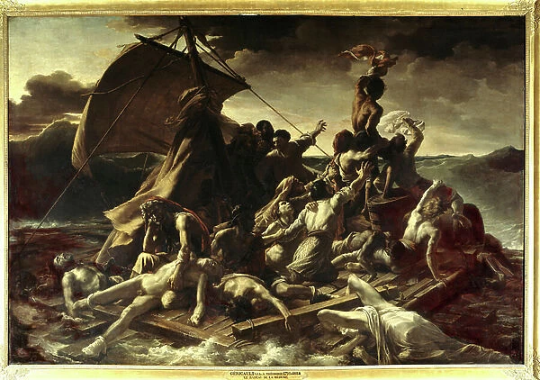 The Raft of the Medusa, 1819 (oil on canvas)