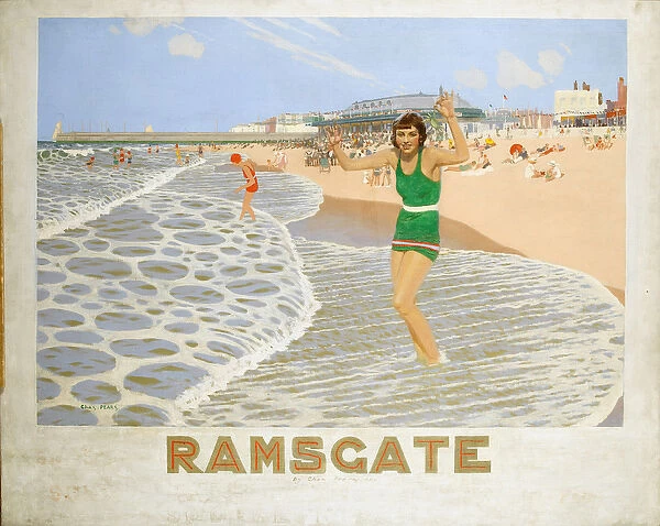 Ramsgate, c. 1930 (colour litho)