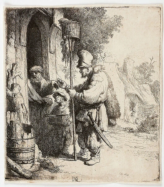 The Rat Stinker, 1632 (Etching)