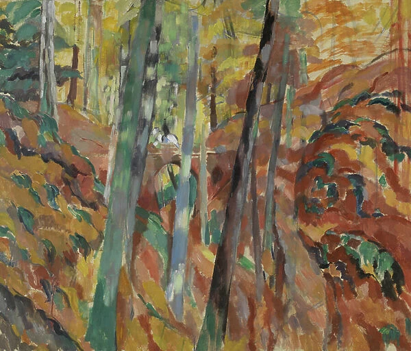 The Ravine A, 1913 (oil on canvas)