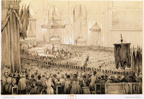 The Re-establishment of the Cult: A Te Deum at Notre-Dame de Paris, 18th April 1802