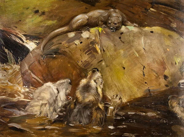 Out of Reach, 1910 (oil on canvas)
