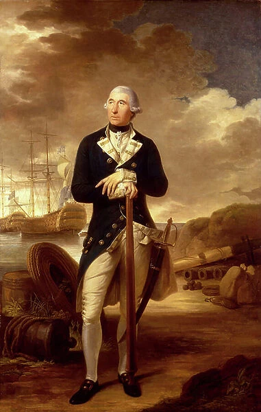 Rear-Admiral Richard Kempenfelt (1718-1782), 1782 (oil on canvas)