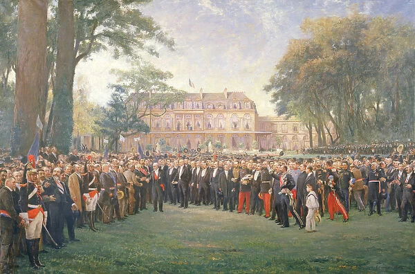 Reception of the Mayors of France at the Elysee Palace, 22nd September 1900, 1904