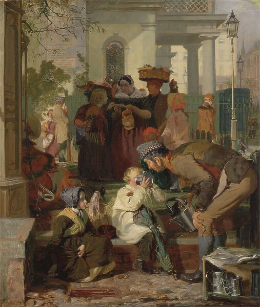 Refreshing the Weary, c. 1847 (oil on canvas)