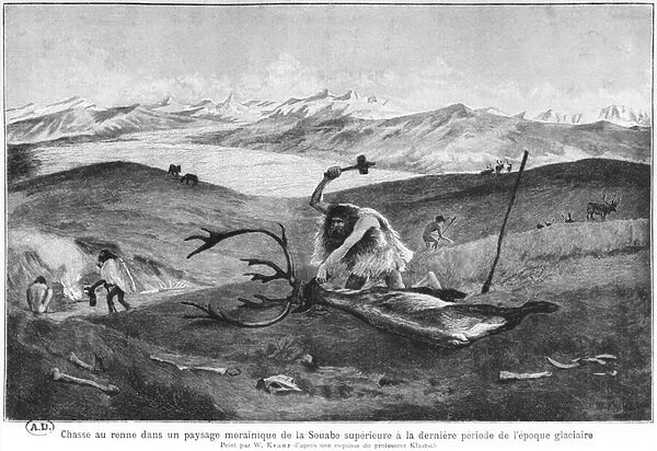 Reindeer hunting during the late Ice Age in a morainic landscape of high Souabe